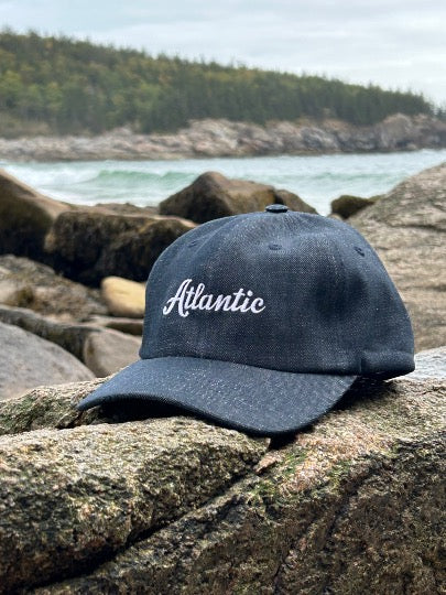 MADE IN USA Atlantic Raw Denim 6-Panel Baseball Cap