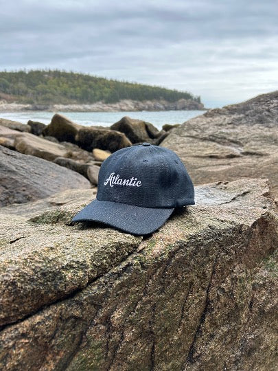 MADE IN USA Atlantic Raw Denim 6-Panel Baseball Cap