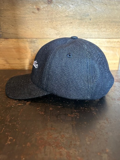 MADE IN USA Atlantic Raw Denim 6-Panel Baseball Cap