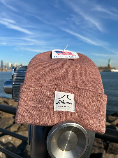 MADE IN USA Waterfront Beanie - Bakers Island Burlwood
