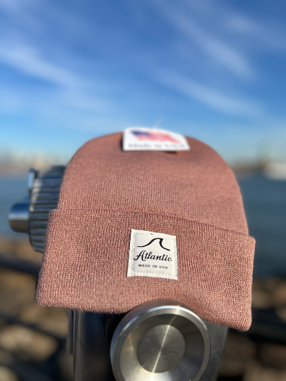 MADE IN USA Waterfront Beanie - Bakers Island Burlwood