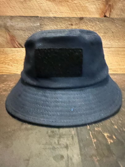 MADE IN USA Saltwater Wax Canvas Bucket Hat – Navy - Size S/M