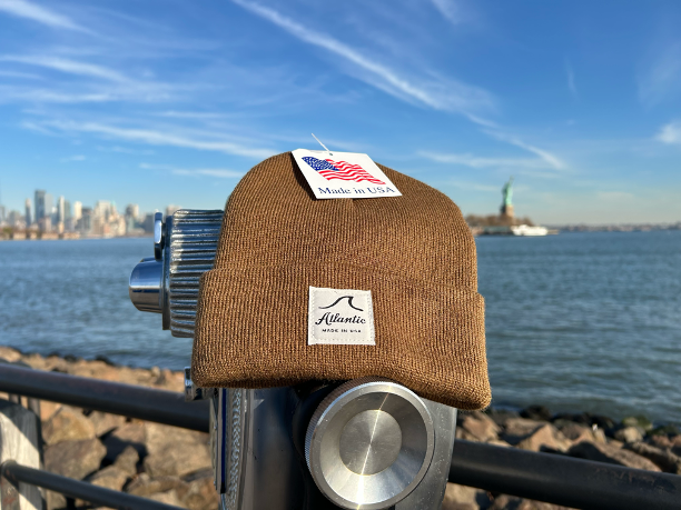 MADE IN USA Waterfront Beanie - Buxton Brown