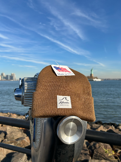 MADE IN USA Waterfront Beanie - Buxton Brown