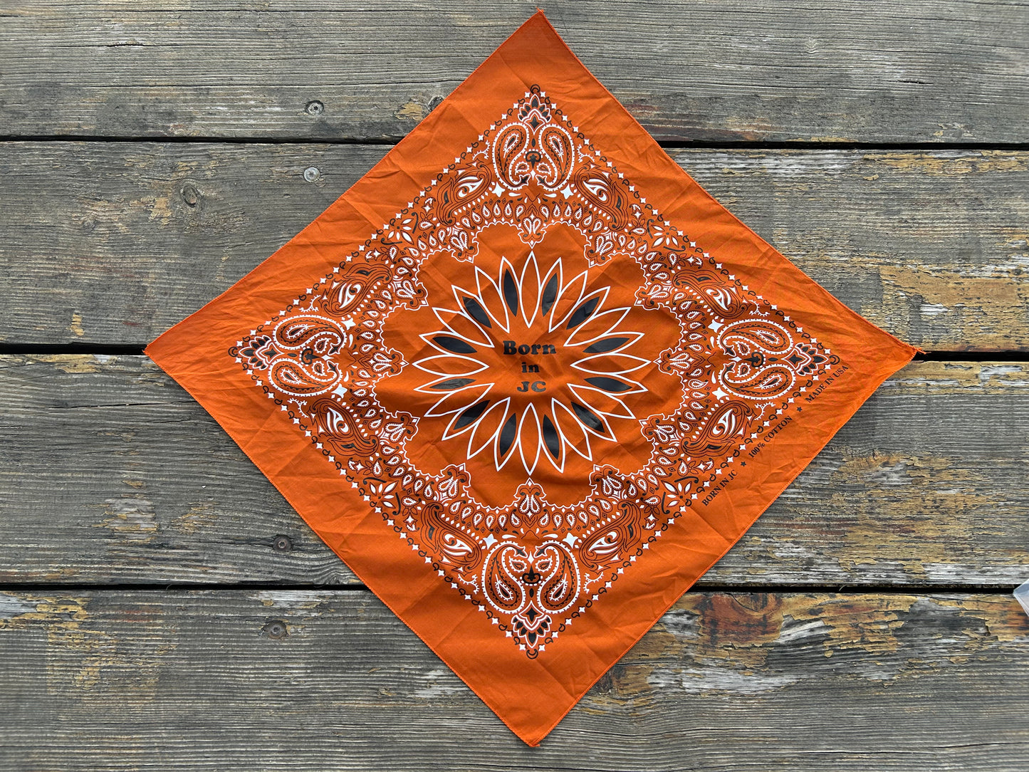 MADE IN USA Born in JC Bandana