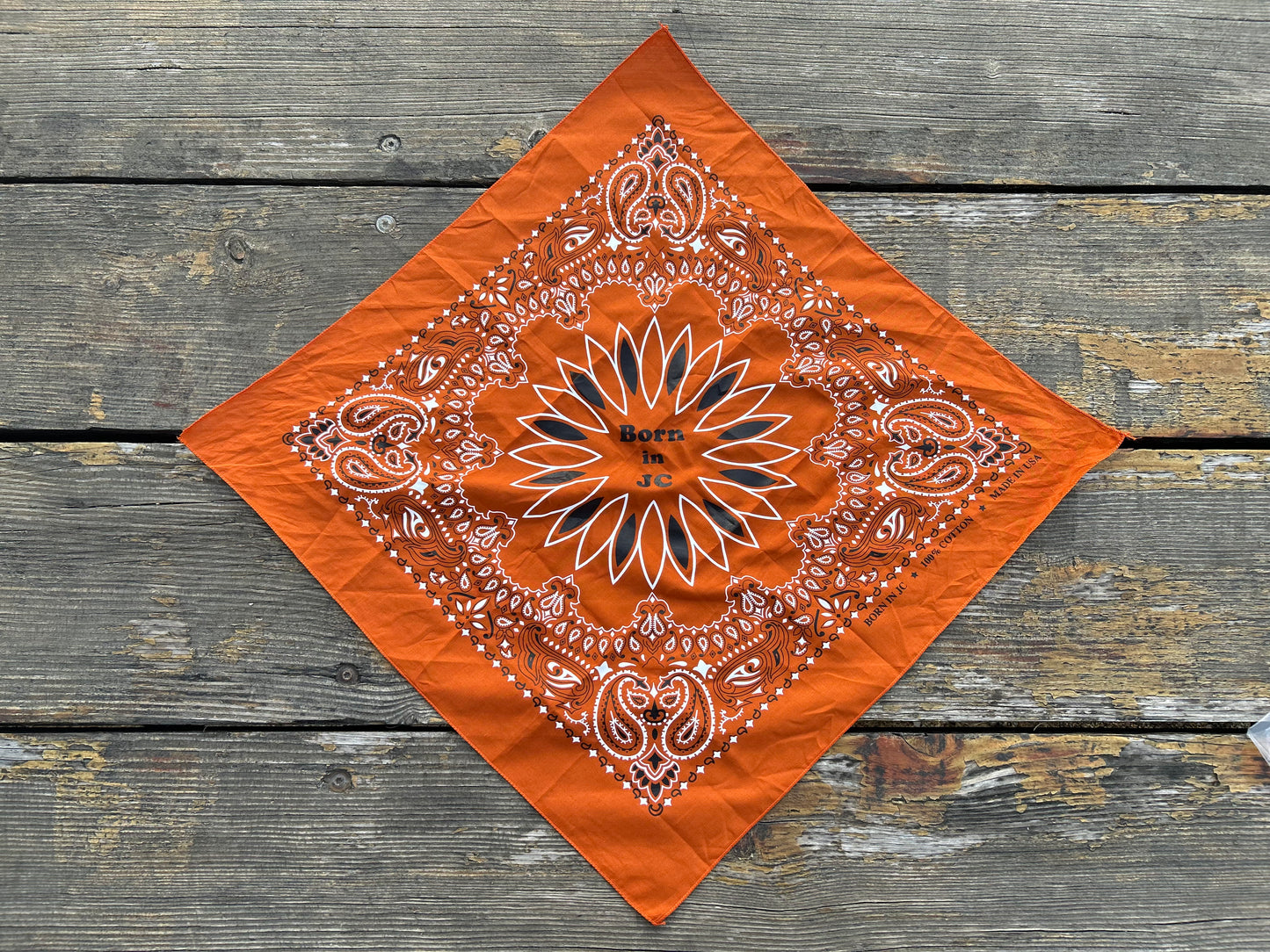 MADE IN USA Born in JC Bandana