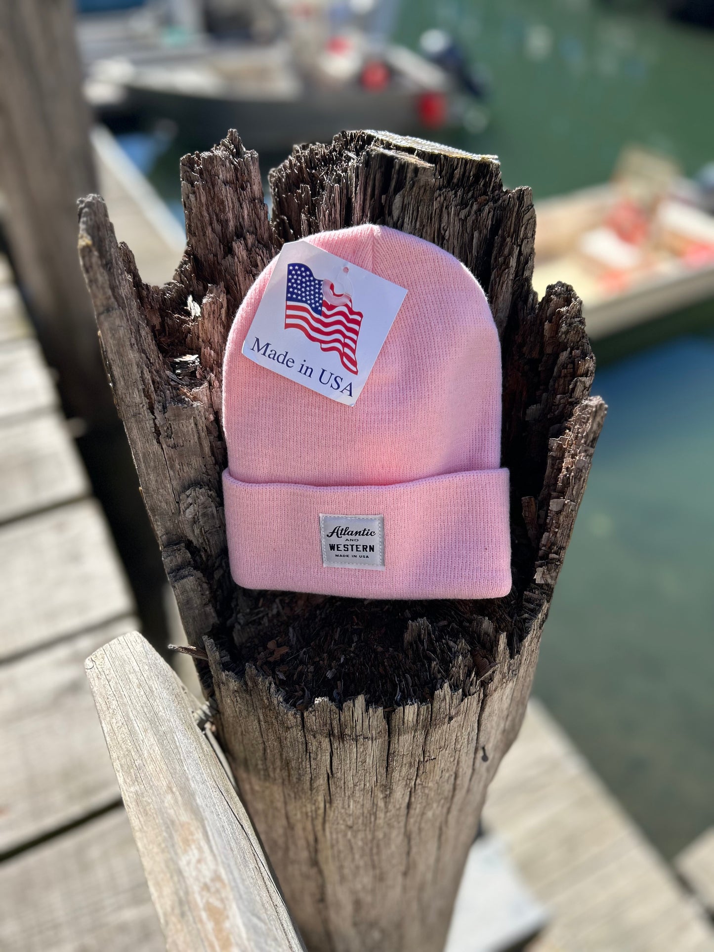 MADE IN USA Waterfront Beanie - Portland Pink