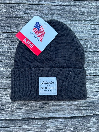 YOUTH MADE IN USA Waterfront Beanie - Barnegat Black