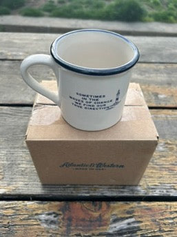 MADE IN USA Hearth Stoneware Coffee Mug - Waves of Change