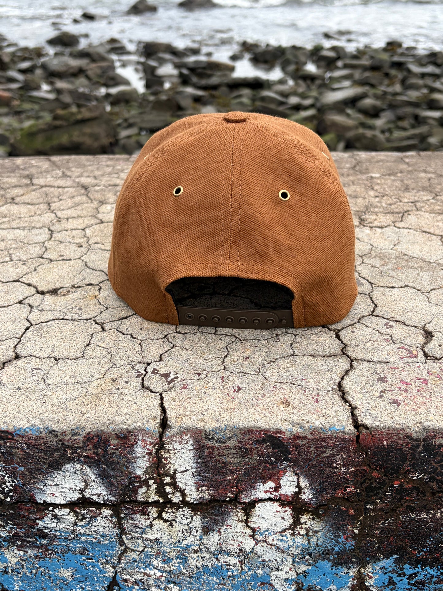 MADE IN USA Atlantic & Western Worker XL 5-Panel Baseball Cap - Brown