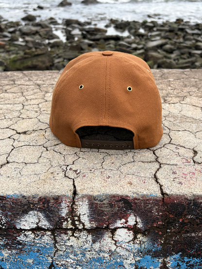 MADE IN USA Atlantic & Western Worker XL 5-Panel Baseball Cap - Brown