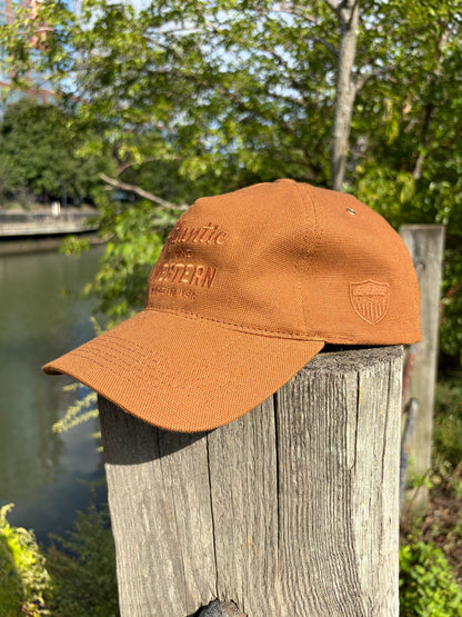 MADE IN USA Atlantic & Western Worker XL 5-Panel Baseball Cap - Brown