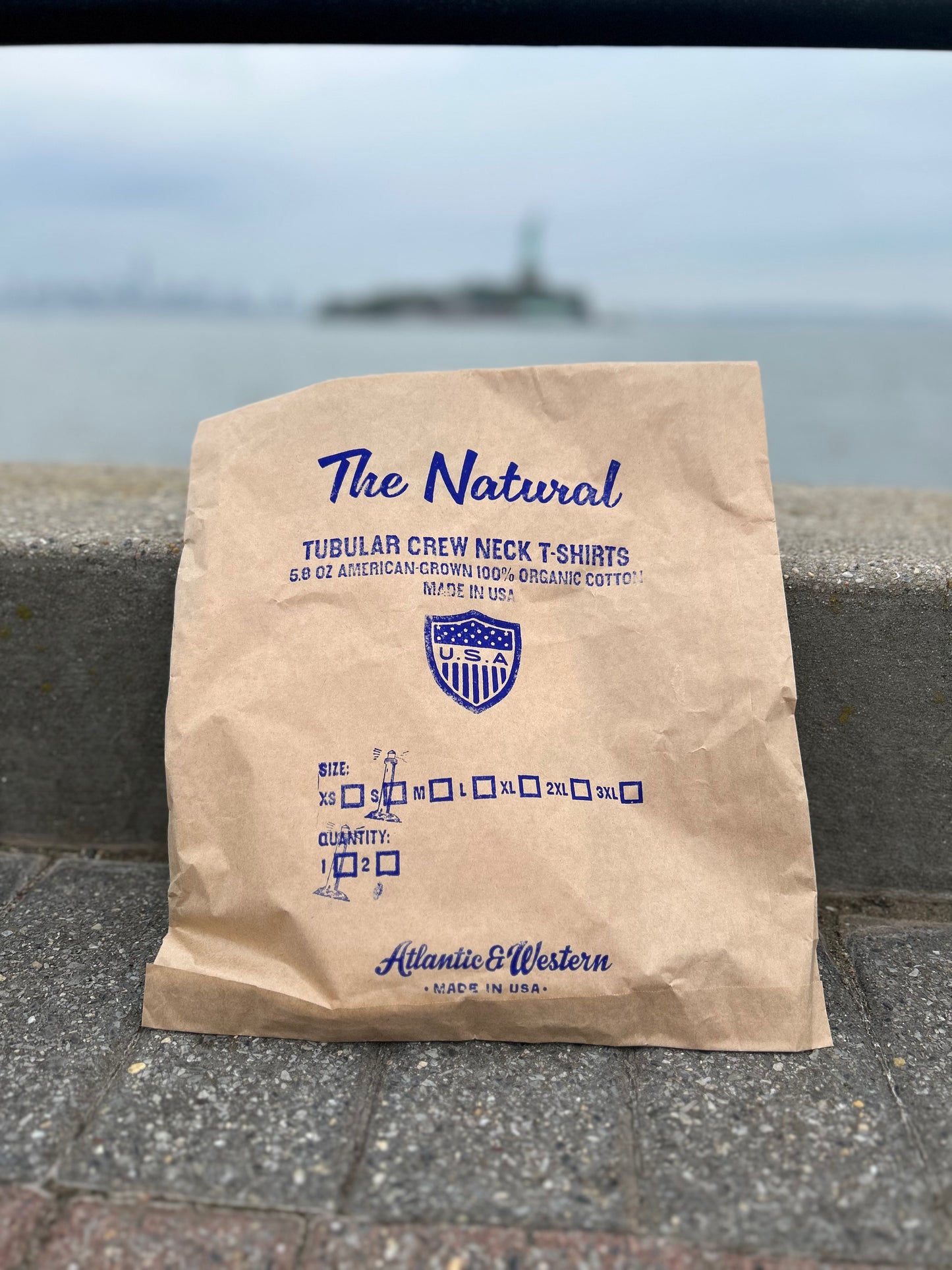 The Natural Organic T-Shirt - MADE IN USA