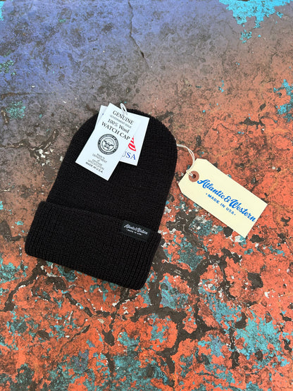 MADE IN USA Squall 100% Wool Watch Cap - Loop Label