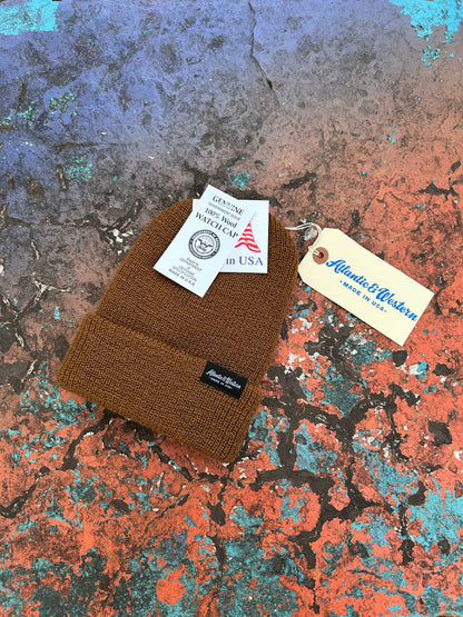 MADE IN USA Squall 100% Wool Watch Cap - Loop Label