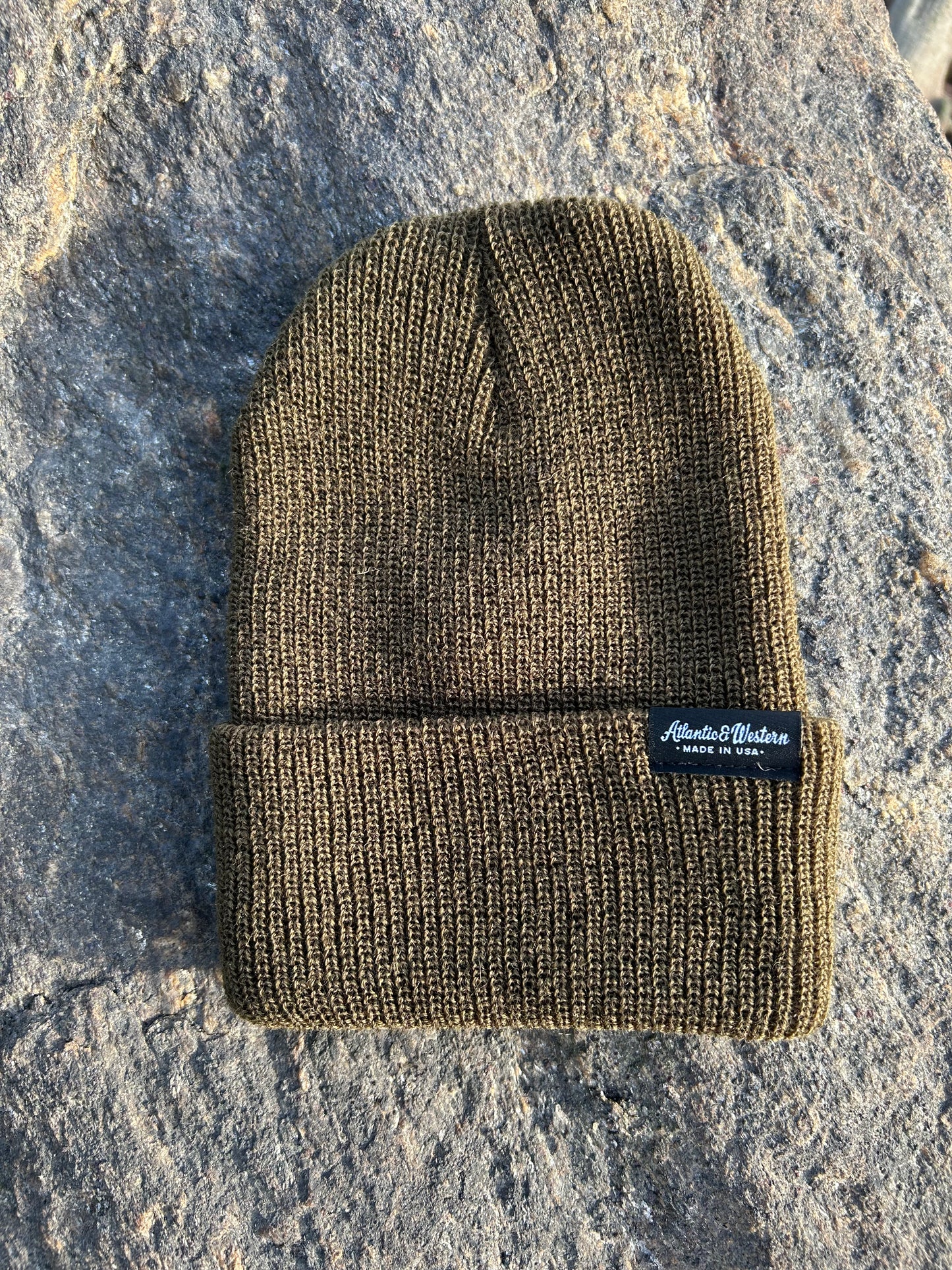 MADE IN USA Squall 100% Wool Watch Cap - Loop Label