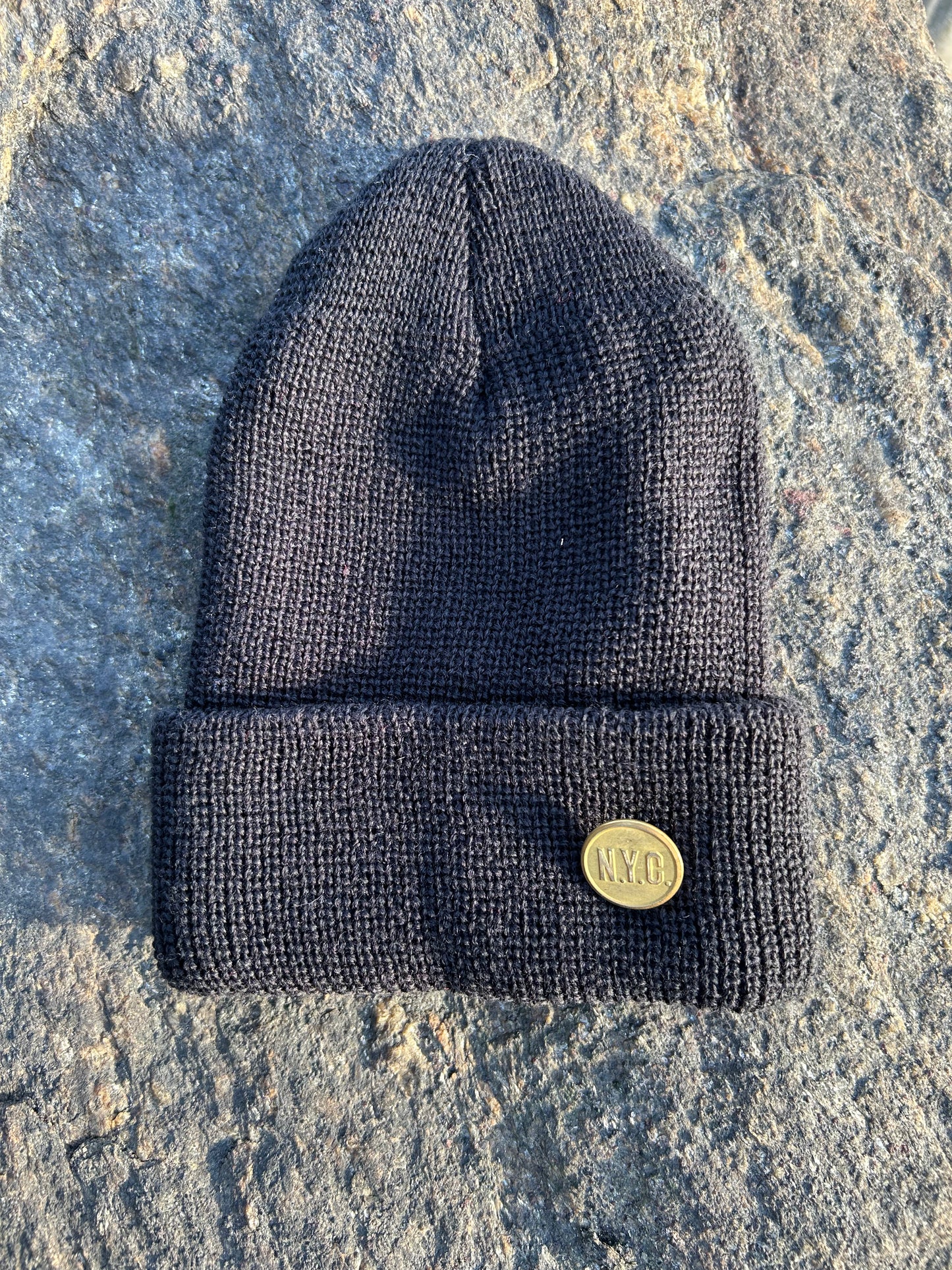 MADE IN USA NYC Shortie Merino Wool Watch Cap