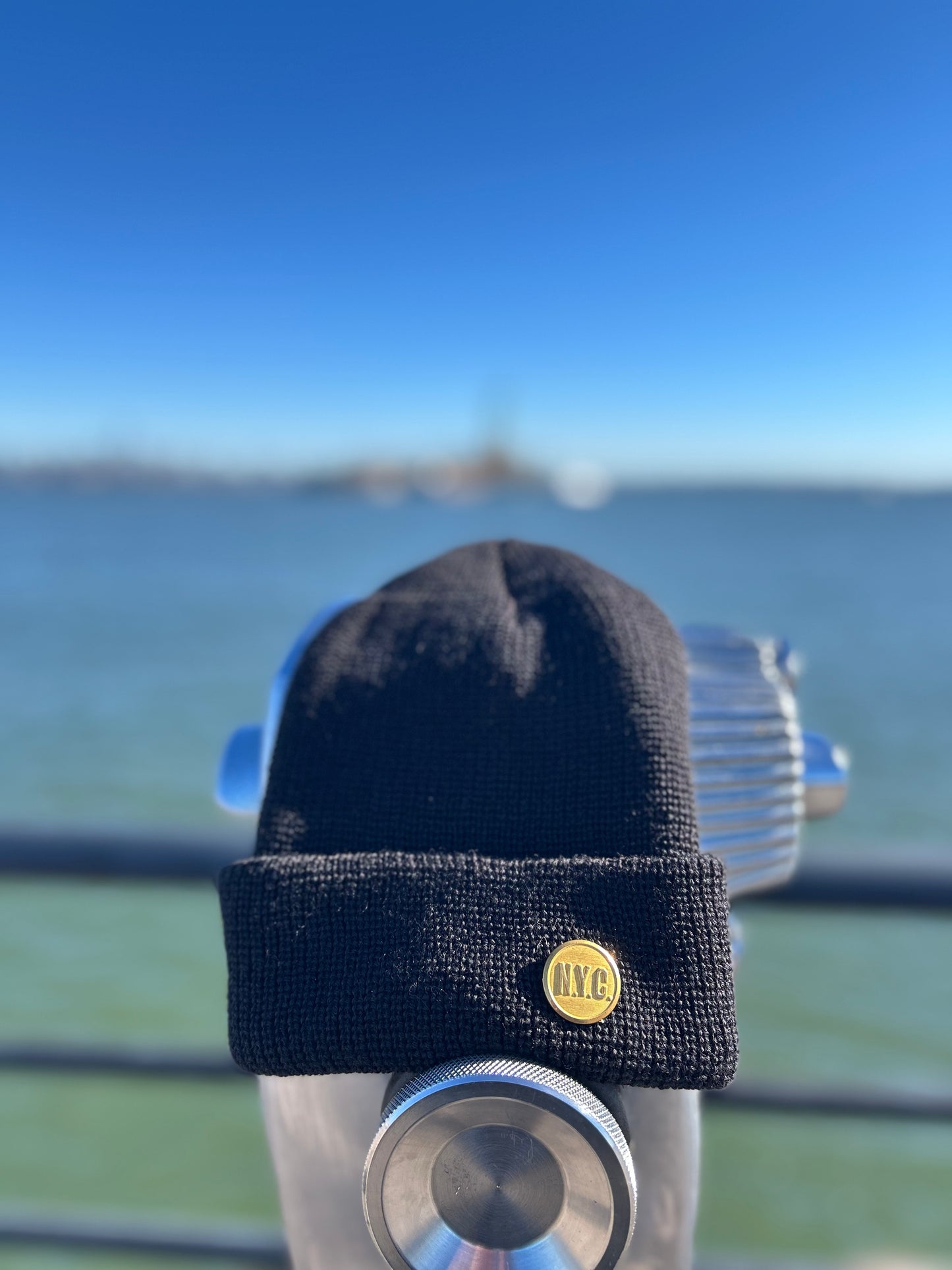 MADE IN USA NYC Shortie Merino Wool Watch Cap