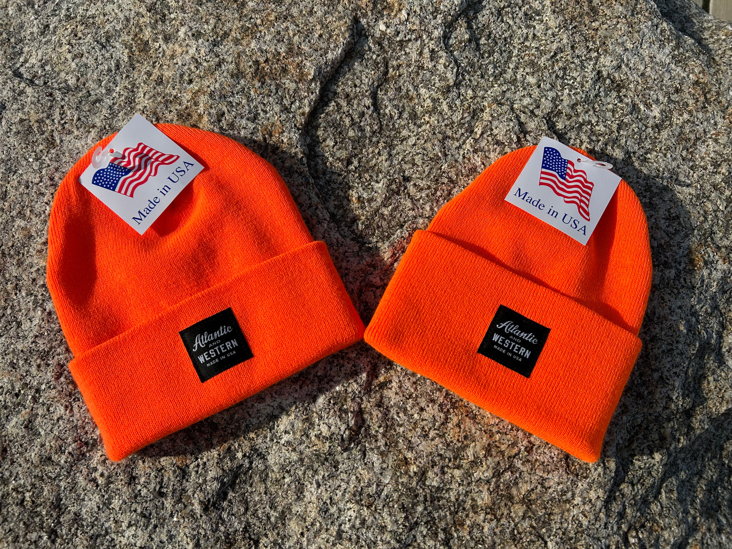 MADE IN USA Wild Life Beanie - Blaze Orange