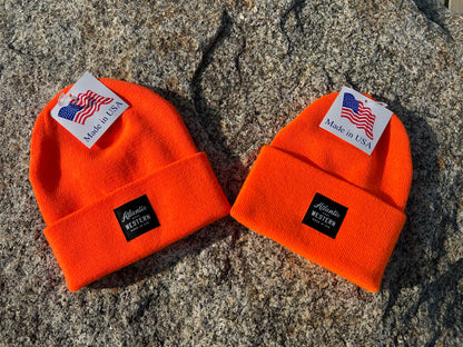MADE IN USA Wild Life Beanie - Blaze Orange