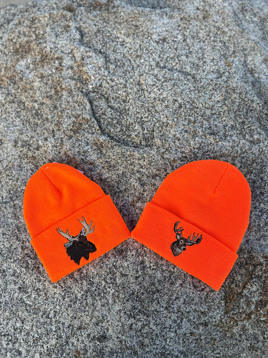 MADE IN USA Wild Life Beanie - Blaze Orange
