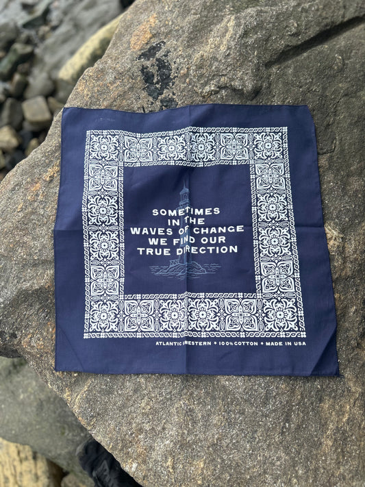 MADE IN USA Waves of Change Bandana