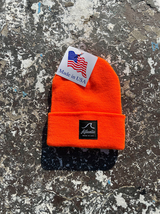 YOUTH MADE IN USA Waterfront Beanie - Blaze Orange