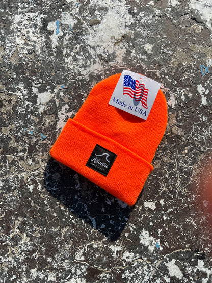 YOUTH MADE IN USA Waterfront Beanie - Blaze Orange