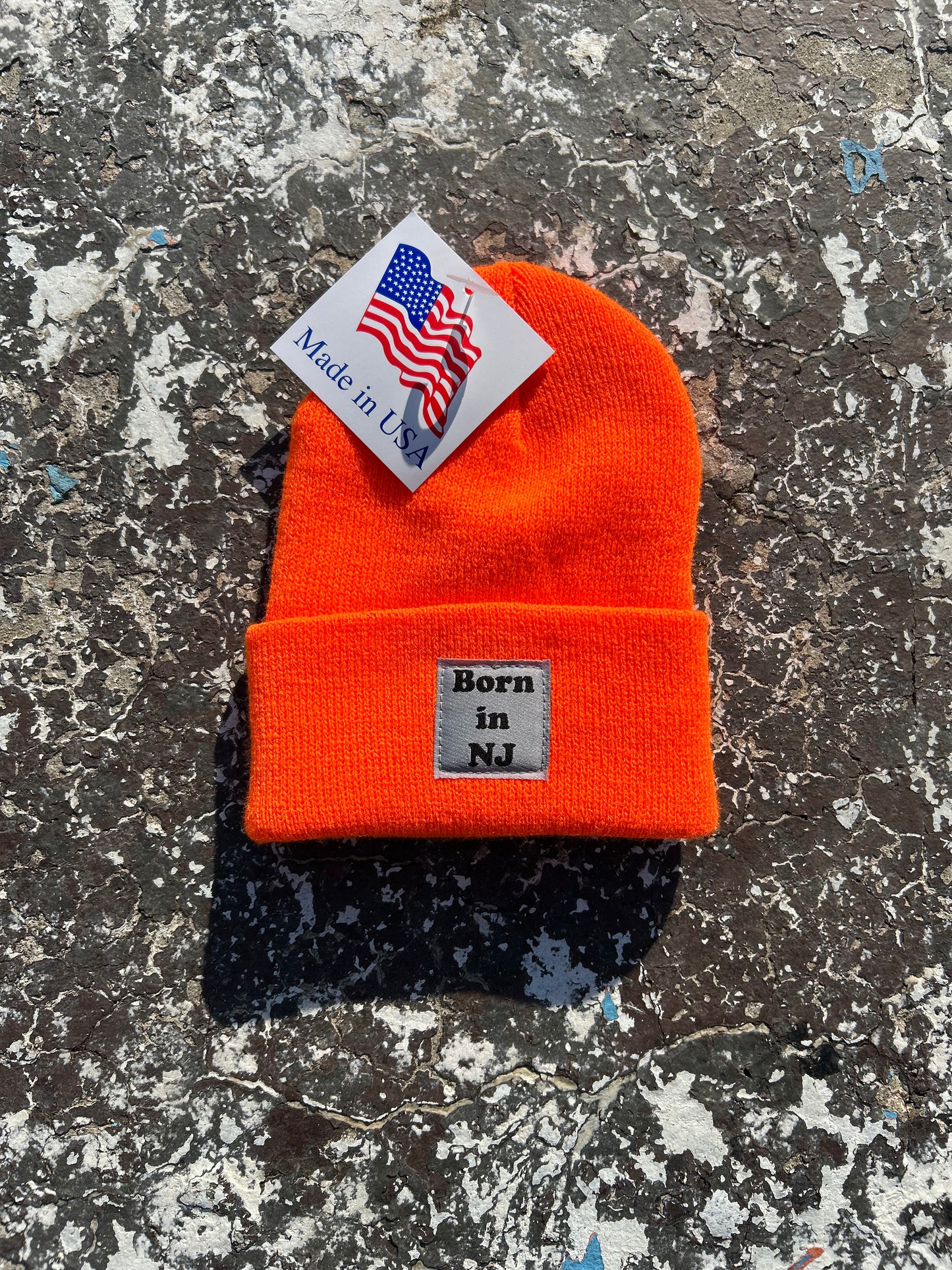YOUTH MADE IN USA Waterfront Beanie - Blaze Orange