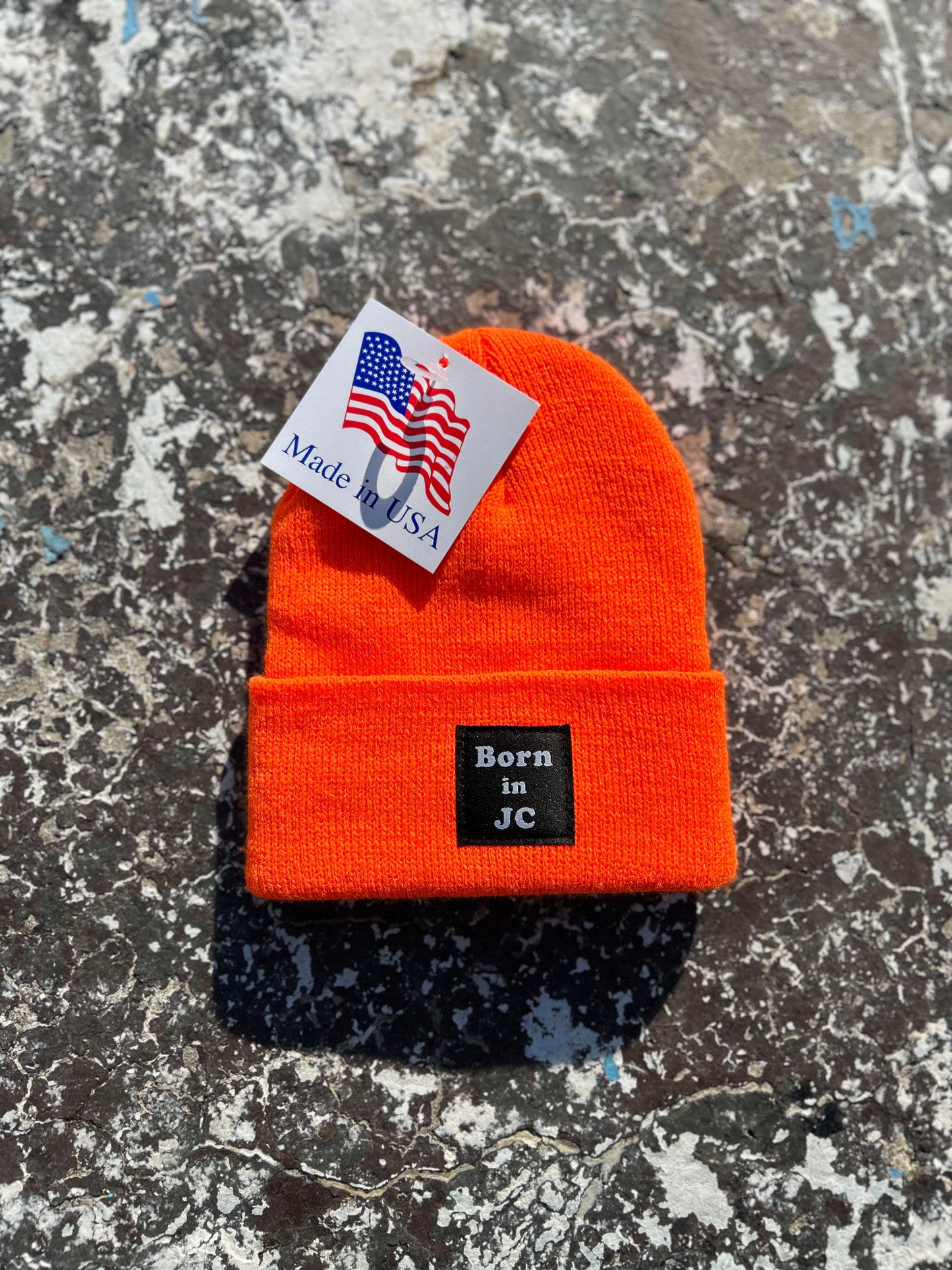 YOUTH MADE IN USA Waterfront Beanie - Blaze Orange