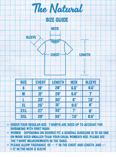 The Natural Organic T-Shirt - MADE IN USA