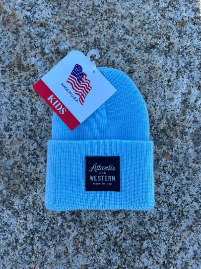 INFANT MADE IN USA Waterfront Beanie - Biscayne Blue