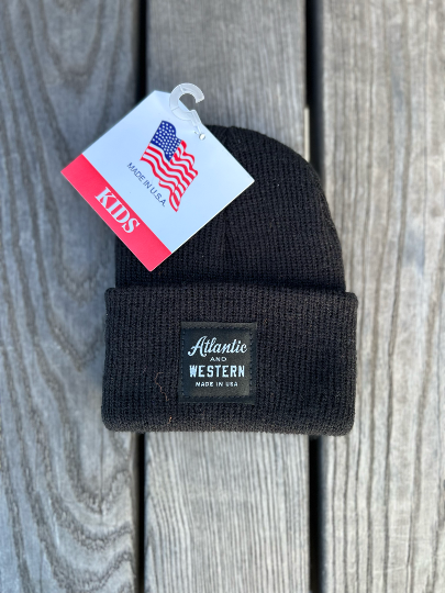 INFANT MADE IN USA Waterfront Beanie - Barnegat Black